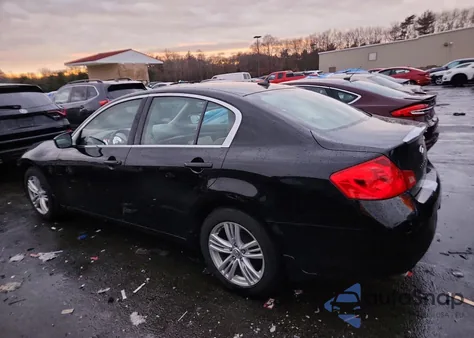 2010 Infiniti G37 z USA, uszkodzony, nr VIN JN1CV6AR1AM452874